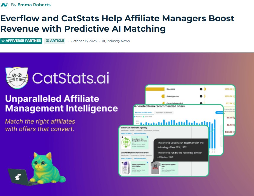 Affiverse Media - Everflow and CatStats Help Affiliate Managers