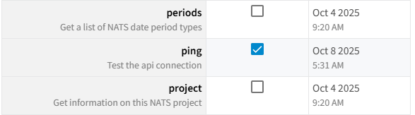 NATS API Service Permissions