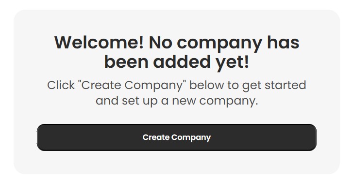 Create Company Step